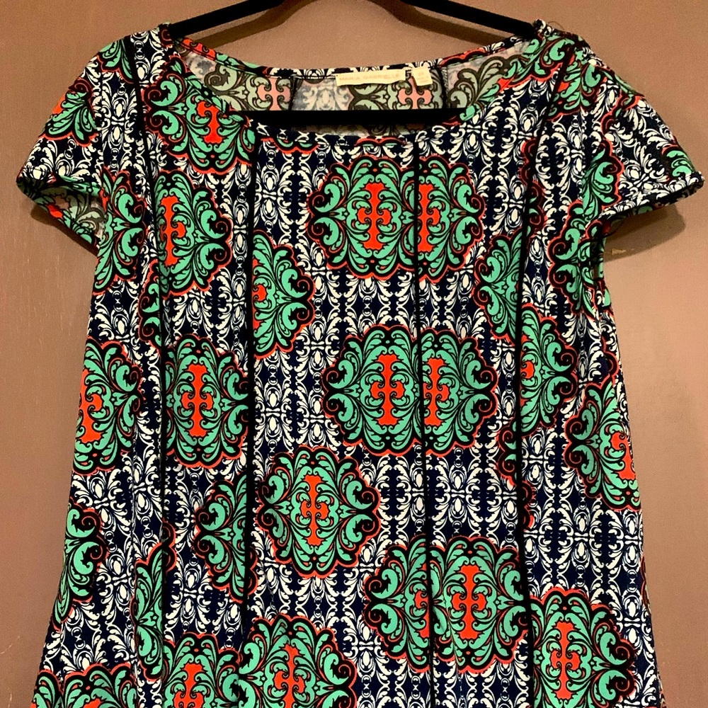 Cap sleeve Maria Gabrielle blouse